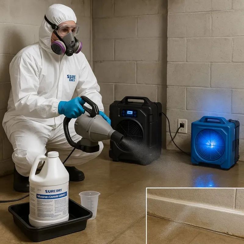 Sanitization and Odor Removal process in Vienna, IL