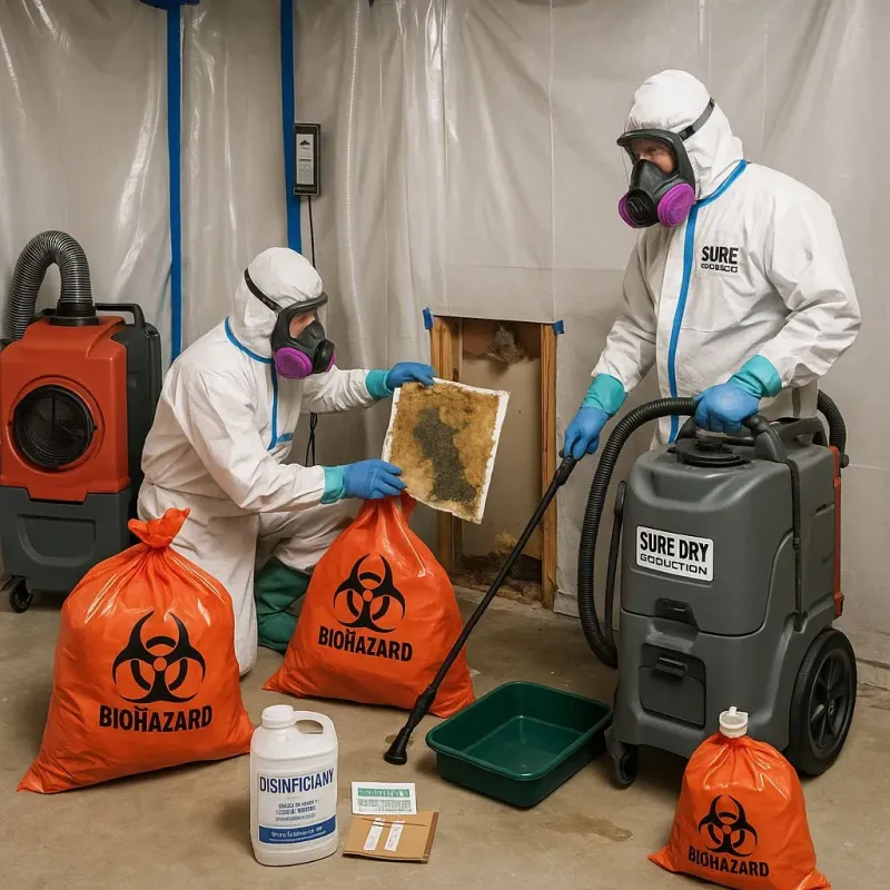 Contaminated Water Handling Protocols process in Vienna, IL